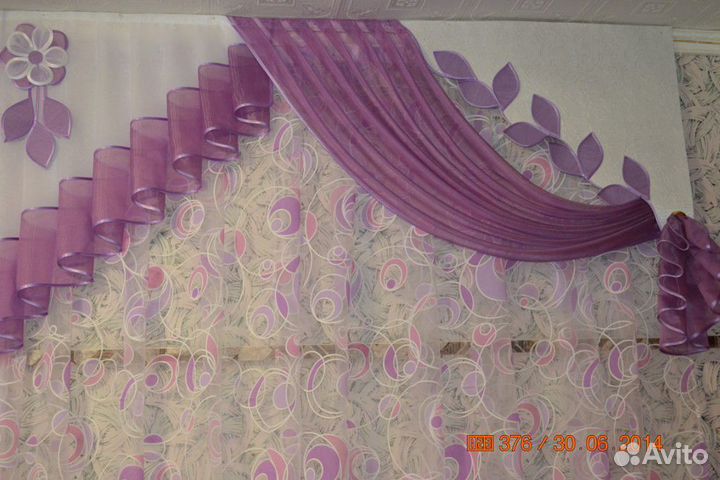 Шторы на кухня