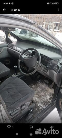 Nissan Prairie 2.0 AT, 1991, битый, 22 222 км