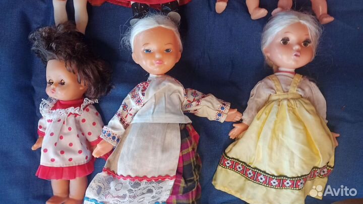 Куклы СССР гдр в национальной одежде цены разные