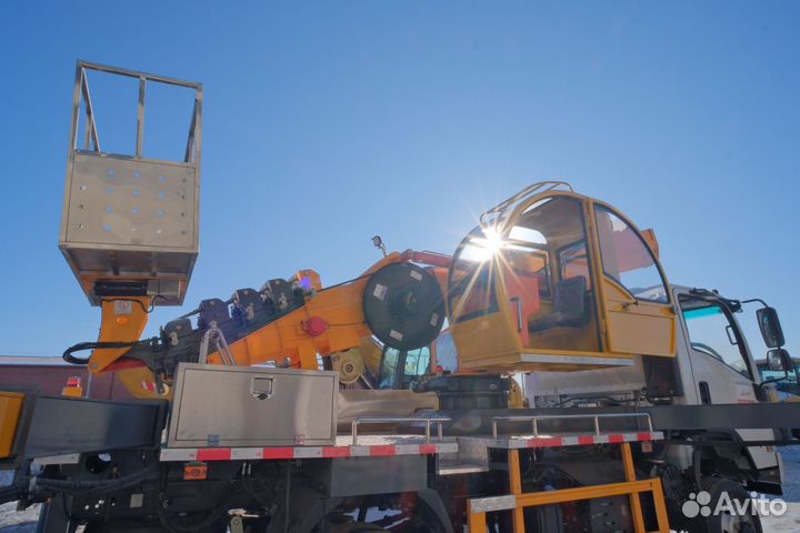 Автовышка 28 метров с кабиной