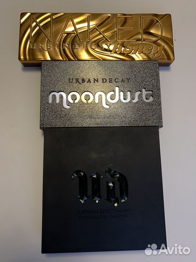 Urban decay naked honey,moondust,urban spectrum