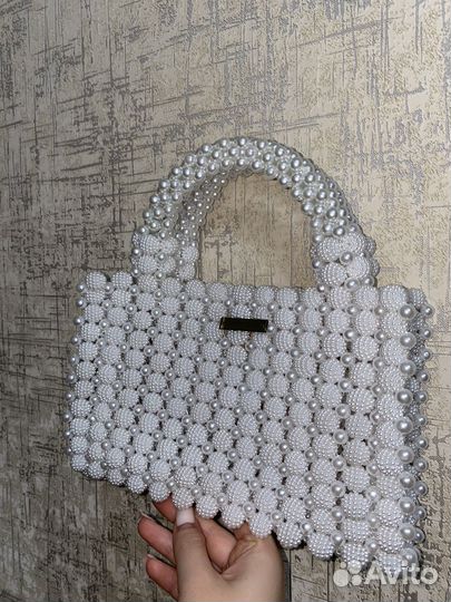 Сумка из бусин ручной работы