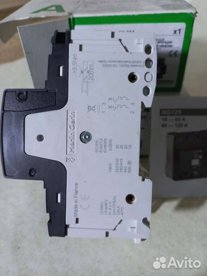 Schneider 18624 acti9 NG125N 2P25A