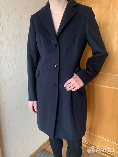 Пальто новое Италия шерсть/кашемир размер М