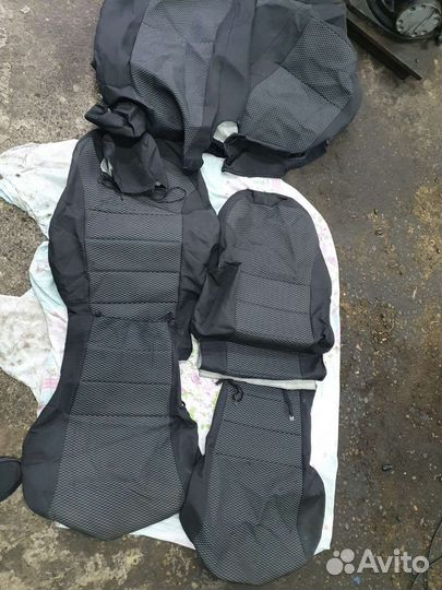 Автомобильные чехлы hyundai solaris 1