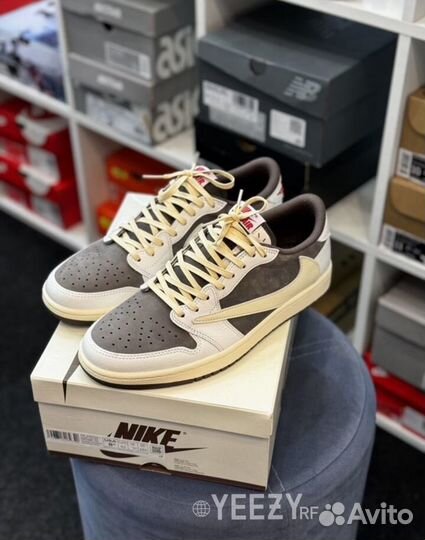 Nike Travis Scott Air Jordan 1 Low Reverse Mocha