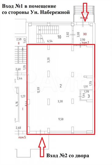Свободного назначения, 123 м²