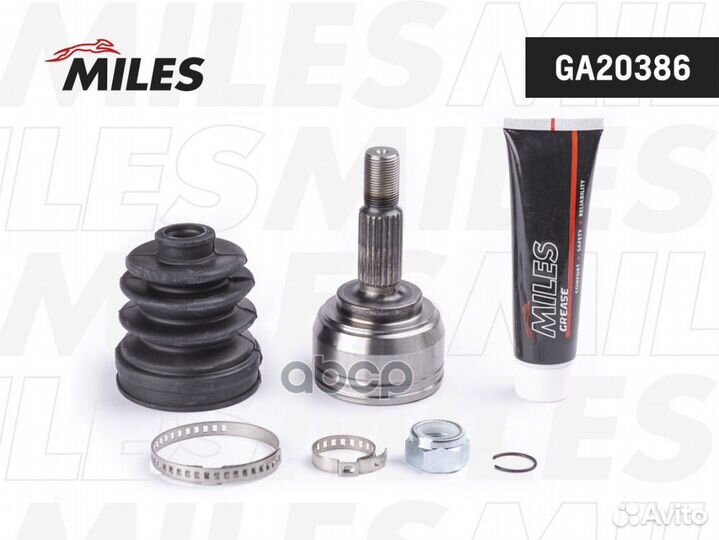 ШРУС наружный (ABS) GA20386 Miles