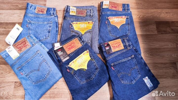 Джинсы Levis 501 все размеры