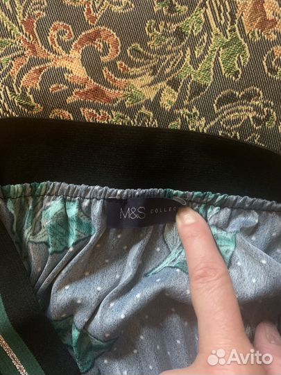 Юбка плиссерованная миди Marks&Spencer 44 размера