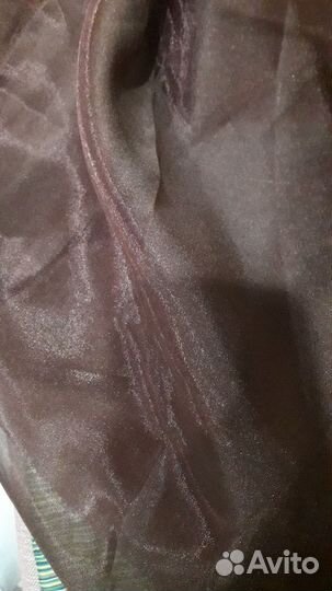 Штора тюль цвет шоколад 3м94см.Турция