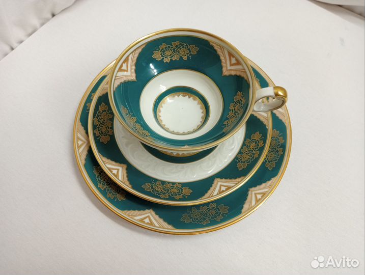 Чайная тройка Reichenbach Германия. Винтаж