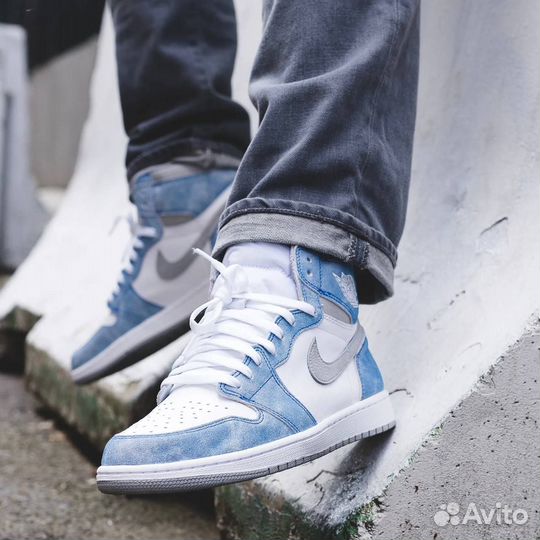 Кроссовки Air Jordan 1 Hyper Royal (36-45)