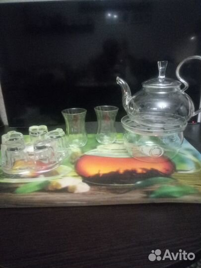 Заварные стеклянные и фарфоровые чайники