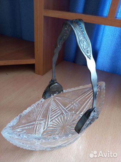 Салатник хрустальный