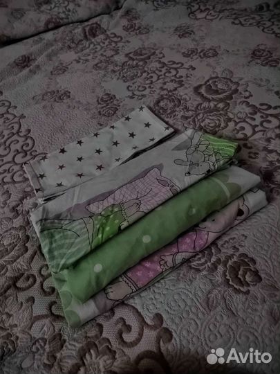 Постельное бельё комплект на ст кроватку 120/60