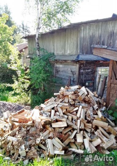 Дрова колотые Береза