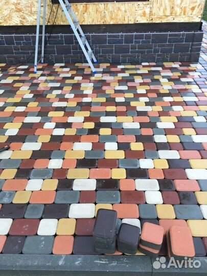 Укладка тротуарной плитки под ключ заокский