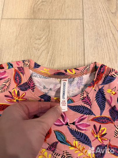 Новое платье coccodrillo 128