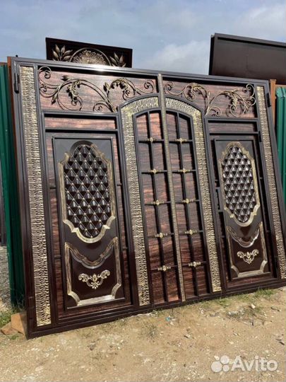 Кованные ворота бюджетные