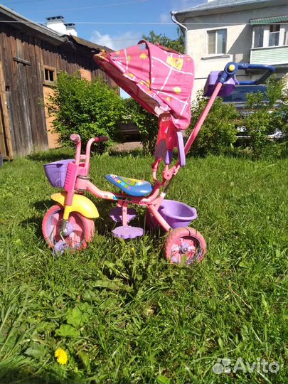 Детский трехколесный велосипед бу