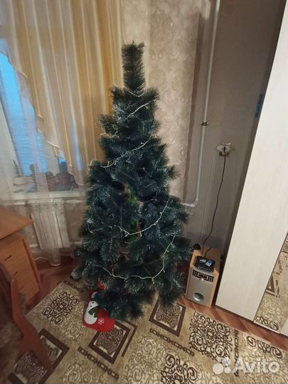 Елка искусственная 180 см бу