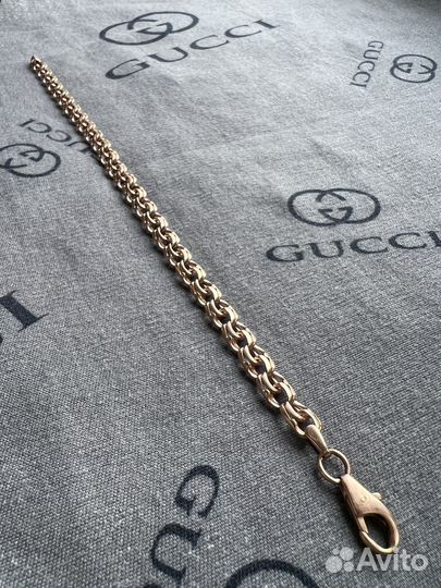 Золотой браслет бисмарк 585*