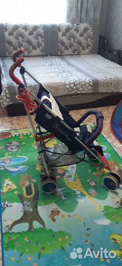 Прогулочная коляска трость happy baby