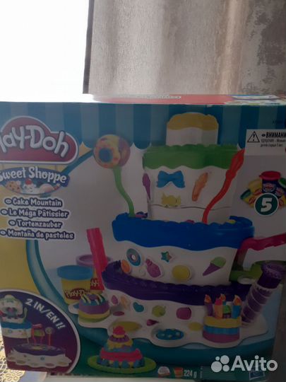 Детский набор из пластелина для тортов