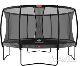 Батут Berg Champion Grey 330 с сеткой Deluxe