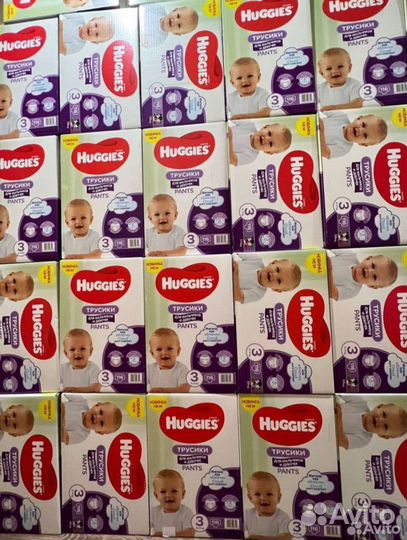 Трусики Huggies 3 универсальные - 116 шт