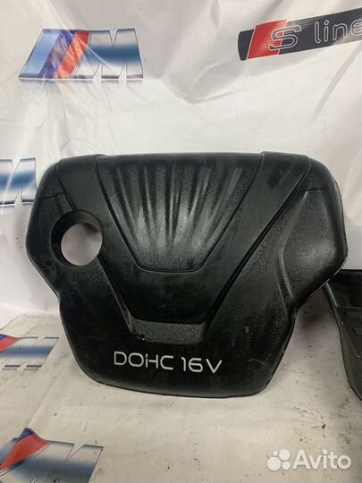 Декоративная крышка двигателя kia hyundai