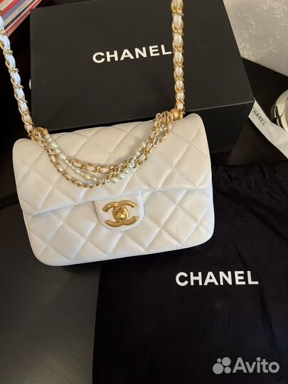 Chanel mini flap bag 2024 сумка