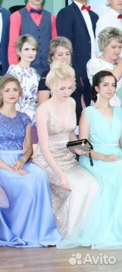 Выпускное(свадебное) платье с накидкой