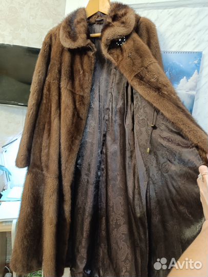 Шуба норковая 42 44 длинная