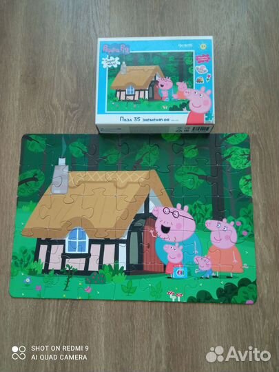 Игрушка пазл Свинка пеппа
