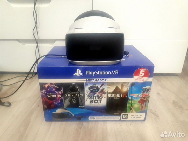 Ps4 шлем очки VR