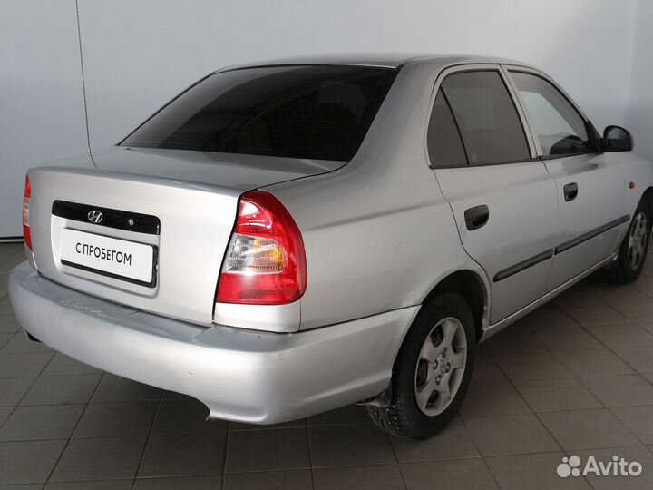 Hyundai Accent 1.5 AT, 2005, 262 371 км