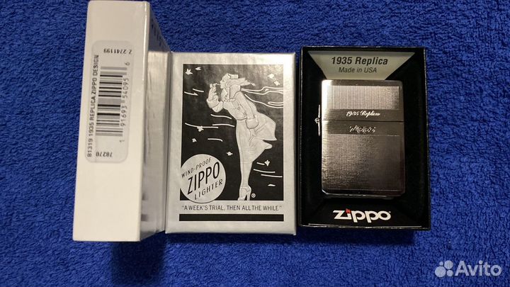 Зажигалка Zippo 1935 Replica 81319 Оригинал США
