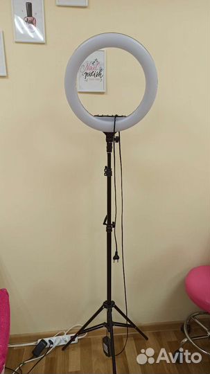 Кольцевая лампа 36 см