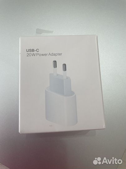 Блок питания apple 20w type-c