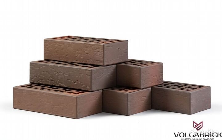 Кирпич лицевой размером 1 нф. Доставка