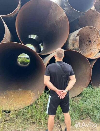 Труба б/у 325х7 мм в котлован