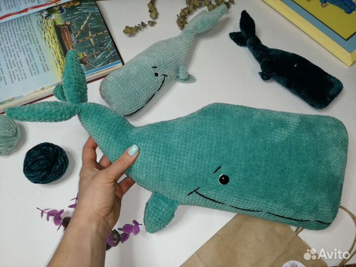 Кашалот плюшевый