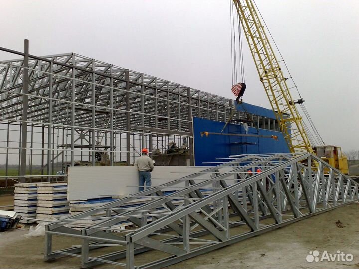 Быстровозводимый ангар