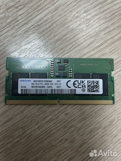 Оперативная память Samsung DDR5
