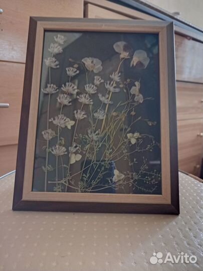 Рамка сувенир с сухоцветами