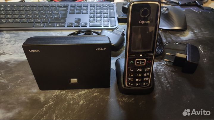 VoIP/dect телефон Gigaset C530A IP