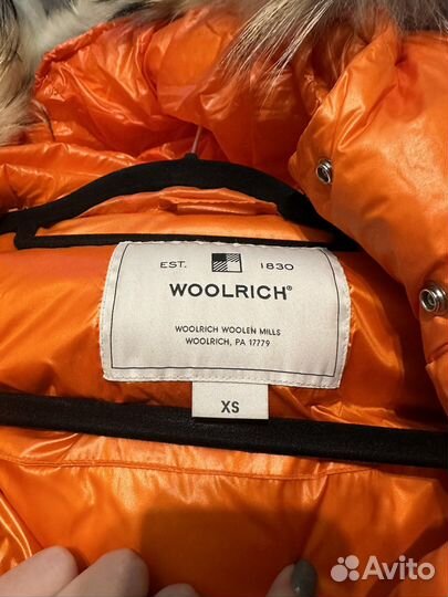 Woolrich пуховик женский