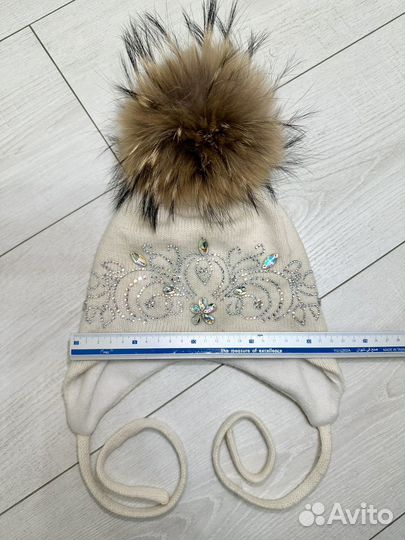 Детский комплект шапка с шарфом